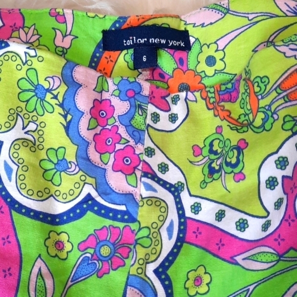 Y2k Flat Front Paisley Crops - Picture 4 of 6
